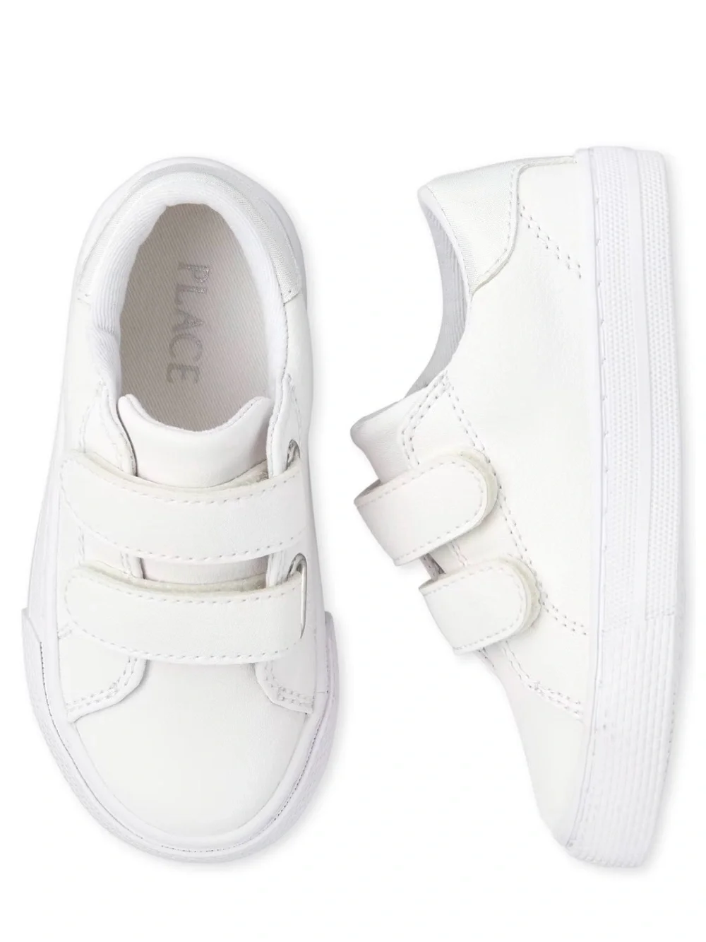The Children’s Place White Velcro Sneakers - 9T